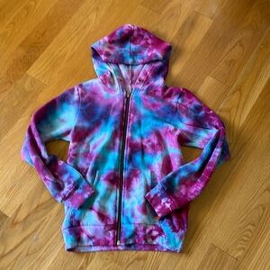 Kids, aviator nation, size 10 tie-dye hoodie